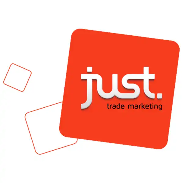 Logotipo da JUST Trade Marketing
